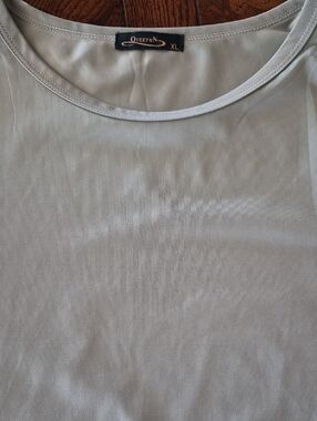 Ofeefan Light Sage Scoop Neck Top